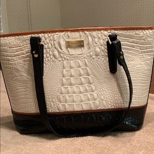 Brahmin Medium Asher Sugar Tri-Texture